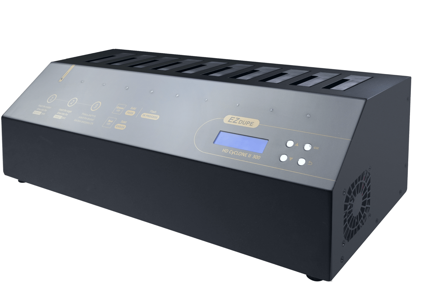 1:9 HD CyCLONE II Hard drive duplicator